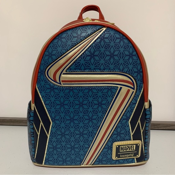 Loungefly Disney Parks Ms. Marvel Mini Backpack-NWT - Picture 1 of 11